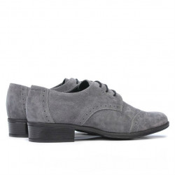 Buty damskie 691 szare welur