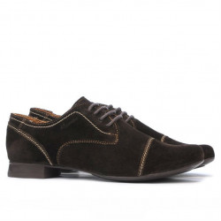 Damskie buty casual 180 kawa welur
