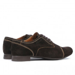 Damskie buty casual 180 kawa welur
