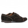 Damskie buty casual 180 kawa welur