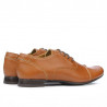 Damskie buty casual 180 brązowe woskowane