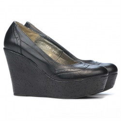 Damskie buty casual 630 czarne