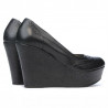 Damskie buty casual 630 czarne