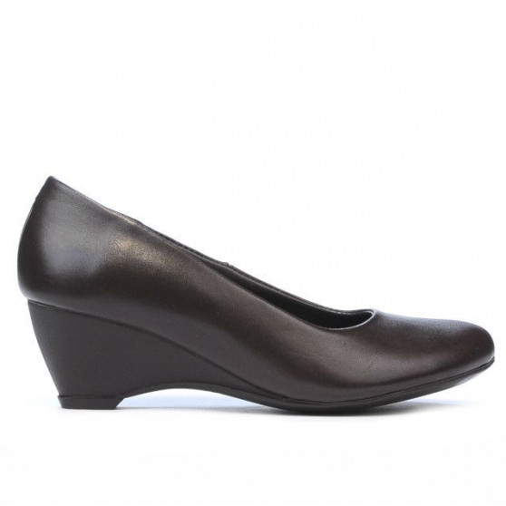 Buty casual damskie 152-1 kawa