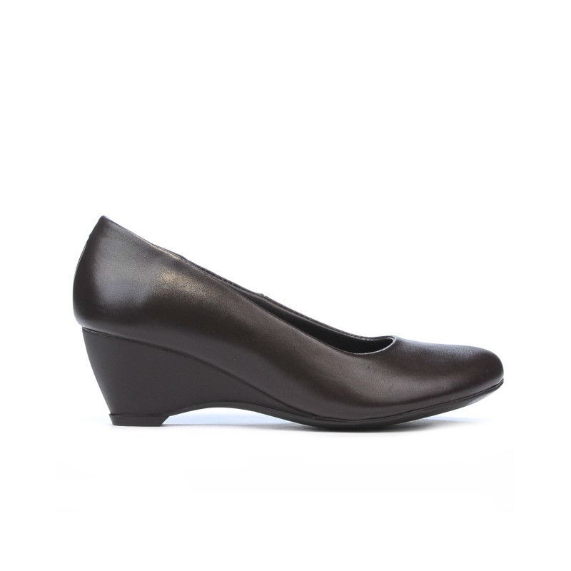 Buty casual damskie 152-1 kawa