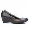 Buty casual damskie 152-1 kawa