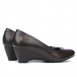 Buty casual damskie 152-1 kawa
