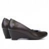 Buty casual damskie 152-1 kawa