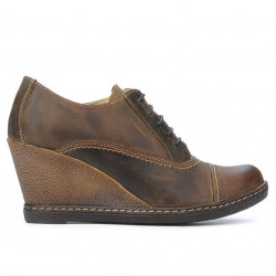 Damskie buty casual 609 tuxon piasek