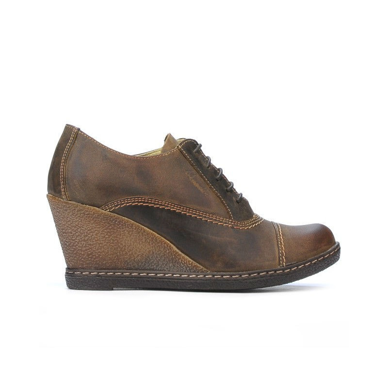 Damskie buty casual 609 tuxon piasek