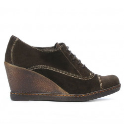 Buty casual damskie 609 cafe welur