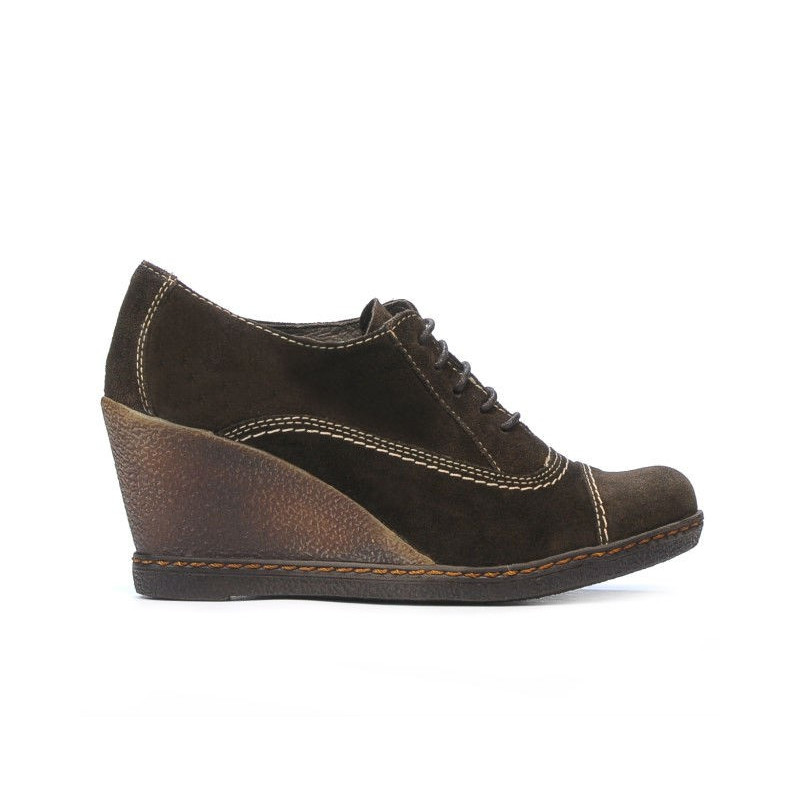 Buty casual damskie 609 cafe welur