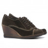 Buty casual damskie 609 cafe welur