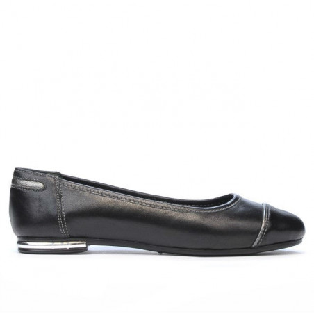 Damskie baleriny 631 czarne