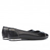 Damskie baleriny 631 czarne