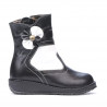 Buty dla małych dzieci 20c czarno-białe