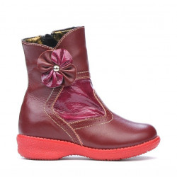Buty dziecięce 20c bordowe