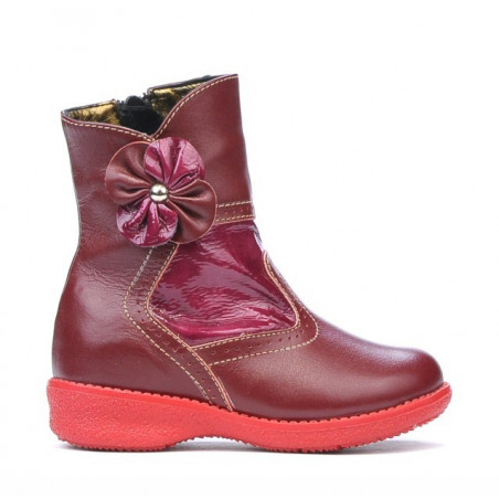 Buty dziecięce 20c bordowe