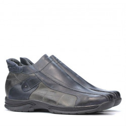 Męskie buty 416m tuxon czarne+szare