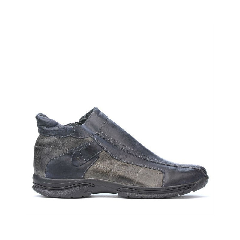 Męskie buty 416m tuxon czarne+szare