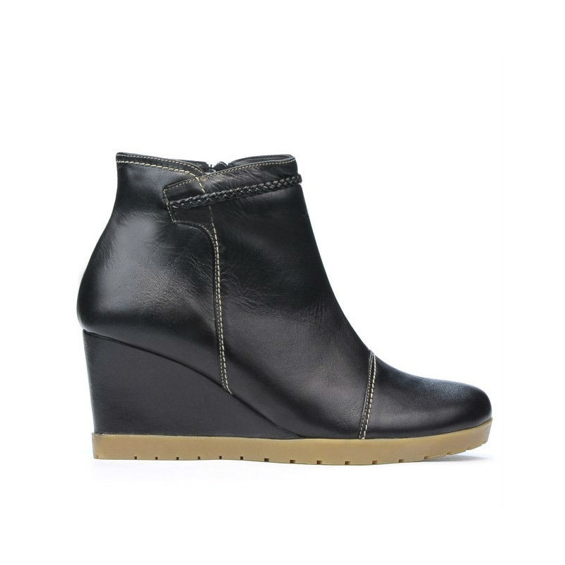 Kozaki damskie 1143 czarne