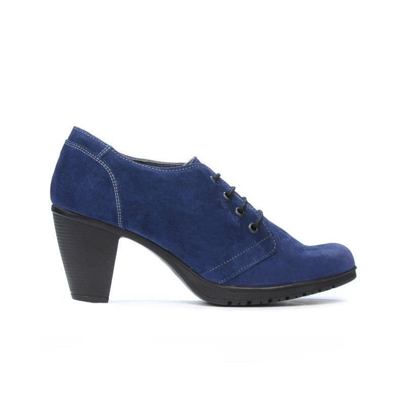 Buty casual damskie 167 indigo welur