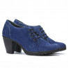 Buty casual damskie 167 indigo welur
