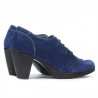 Buty casual damskie 167 indigo welur