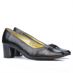 Eleganckie buty damskie (szeroki model) 1072xxl czarne