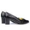 Eleganckie buty damskie (szeroki model) 1072xxl czarne