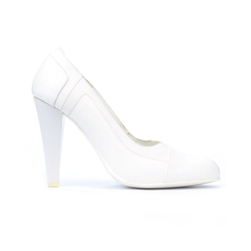 Eleganckie buty damskie 1090 białe