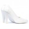 Eleganckie buty damskie 1090 białe