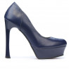 Eleganckie buty damskie 1212 indigo