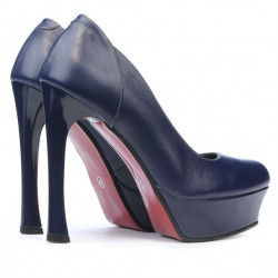 Eleganckie buty damskie 1212 indigo