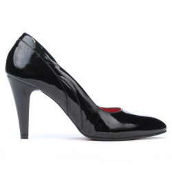 Eleganckie damskie buty 1218 czarny lakier