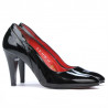 Eleganckie damskie buty 1218 czarny lakier