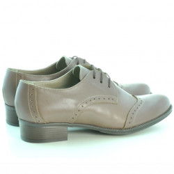 Damskie buty casual 691 cappuccino