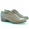 Damskie buty casual 691 cappuccino