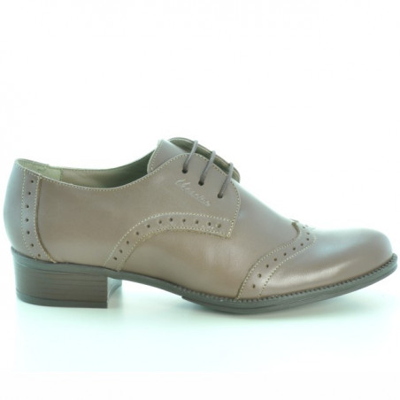 Damskie buty casual 691 cappuccino
