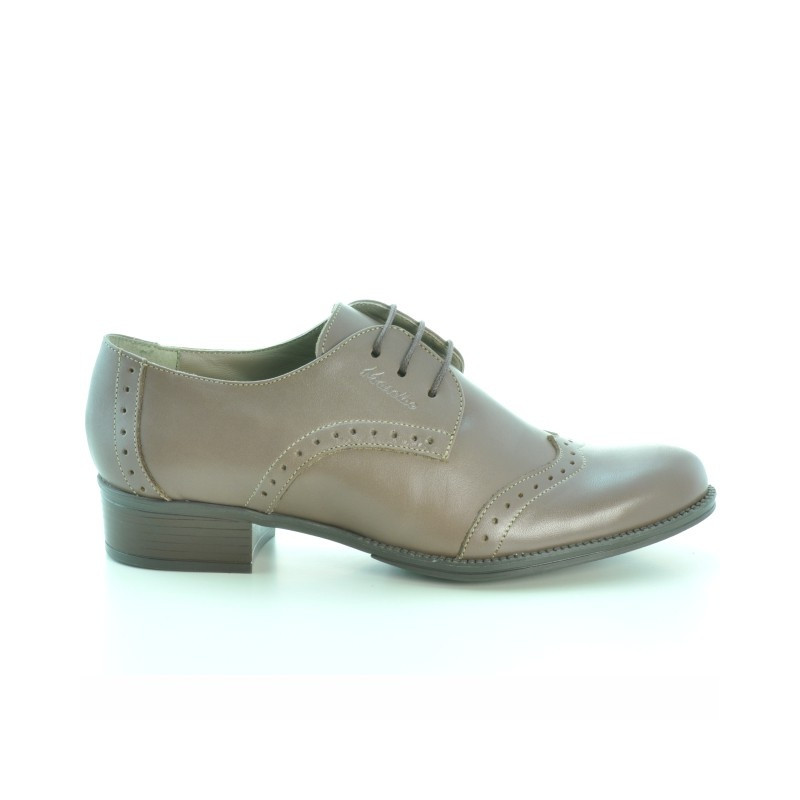 Damskie buty casual 691 cappuccino