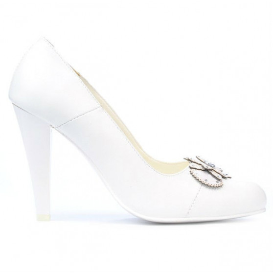 Eleganckie buty damskie 1067 białe