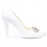 Eleganckie buty damskie 1067 białe