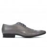 Eleganckie buty męskie 792 szare