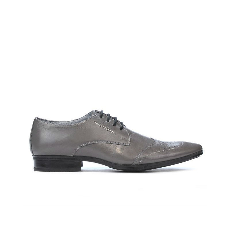 Eleganckie buty męskie 792 szare