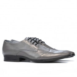 Eleganckie buty męskie 792 szare