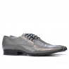 Eleganckie buty męskie 792 szare