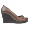 Buty casual damskie 178 cappuccino