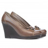 Buty casual damskie 178 cappuccino