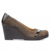 Damskie buty casual 647 bufo cafe