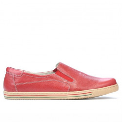Buty casual damskie 624 czerwone